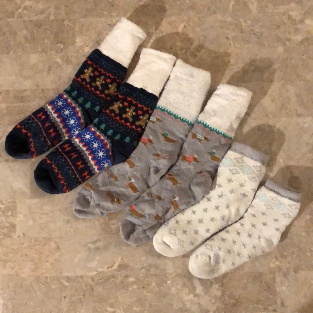 Fuzzy socks